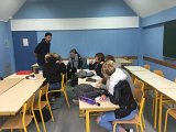Atelier écriture avec la classe de  Seconde Sapat janvier 2019